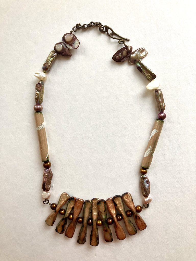 Enamel_on_copper_necklace__fresh_water_pearls